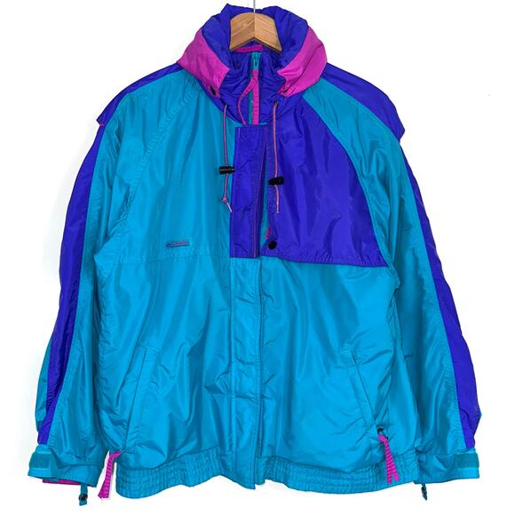 Vintage 90s Columbia Women’s 2-in-1 Criterion Radial Sleeve Ski Jacket Size L - Picture 11 of 16